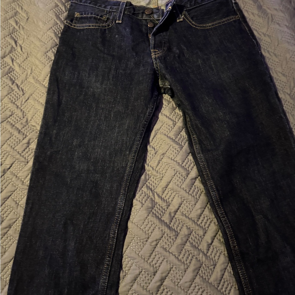 Men's Dark Blue Jeans